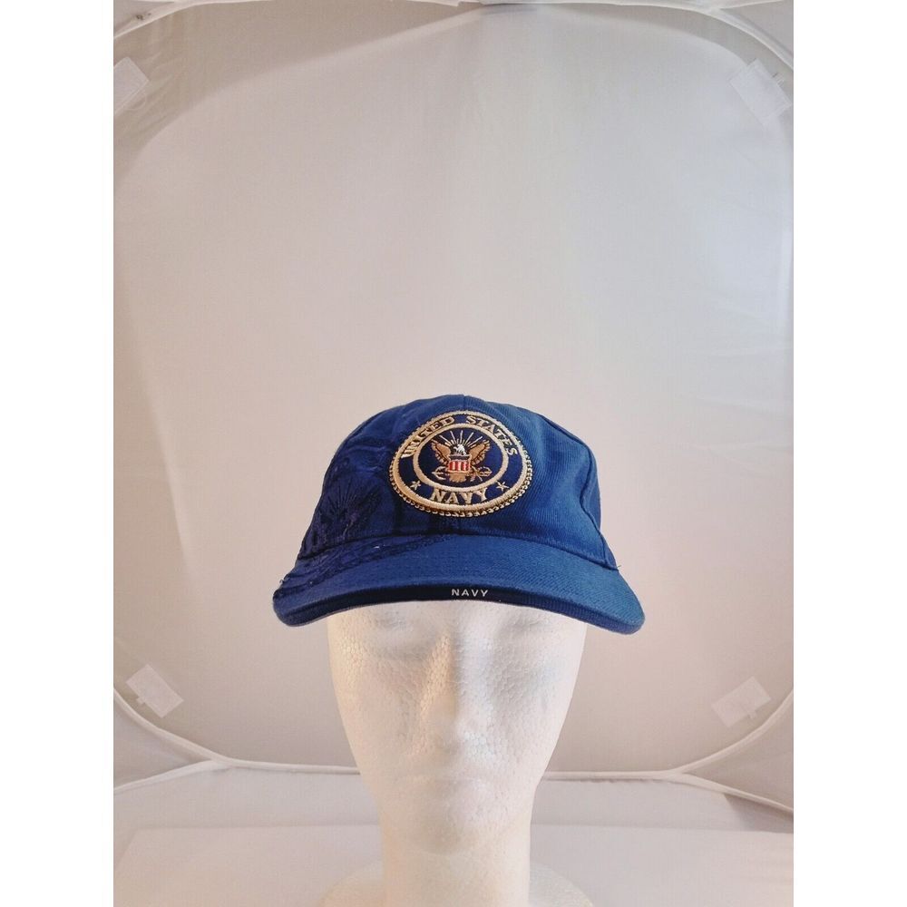 United States Navy Adjustable Strap‎ Dark Blue Hat🚢🎖️